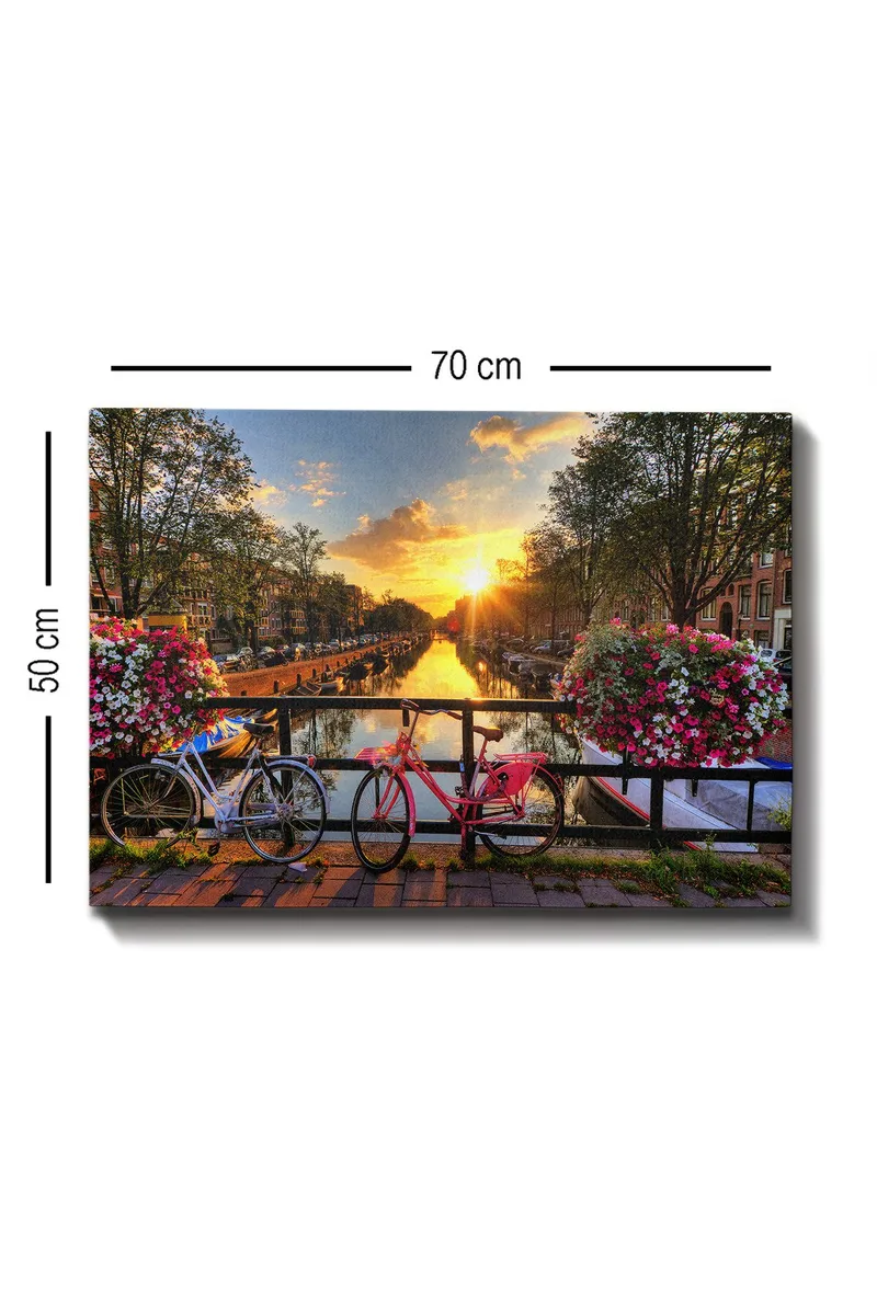 Koristeellinen Canvastaulu 50x70 cm - Monivärinen - Sisustustuotteet - Taulu & taide - Canvas-taulu