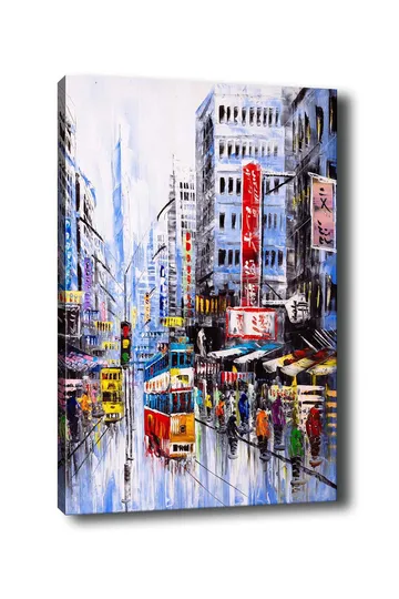 Koristeellinen Canvastaulu 50x70 cm - Monivärinen - Sisustustuotteet - Taulu & taide - Canvas-taulu
