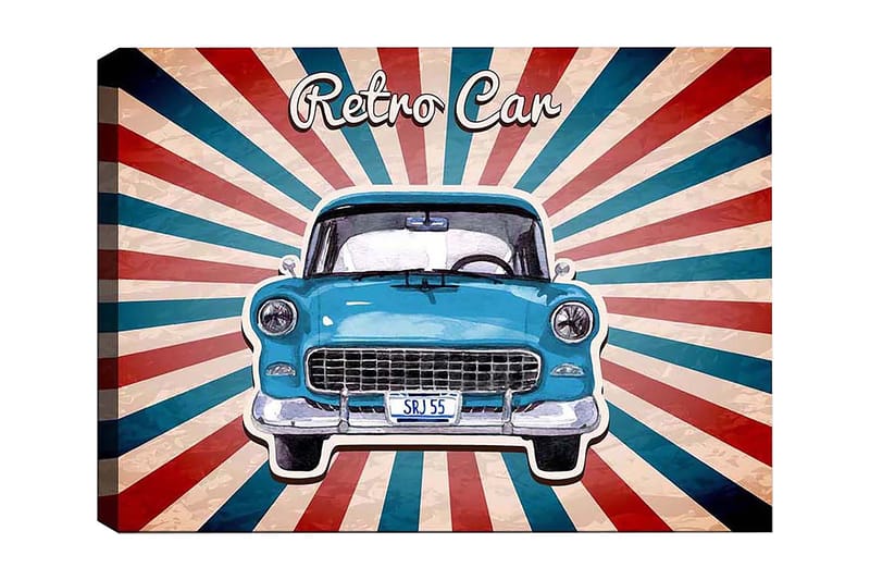 Koristeellinen Canvastaulu 50x70 cm, Monivärinen