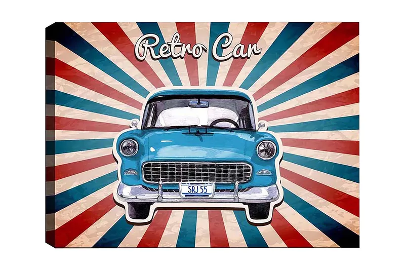 Koristeellinen Canvastaulu 50x70 cm, Monivärinen