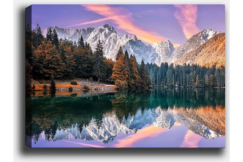 Koristeellinen Canvastaulu 50x70 cm - Monivärinen - Sisustustuotteet - Taulu & taide - Canvas-taulu