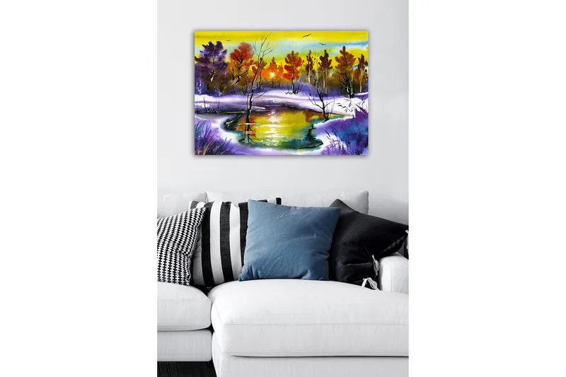 Koristeellinen Canvastaulu 50x70 cm, Monivärinen