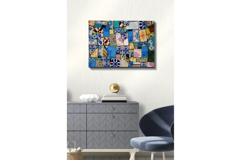 Koristeellinen Canvastaulu 50x70 cm, Monivärinen