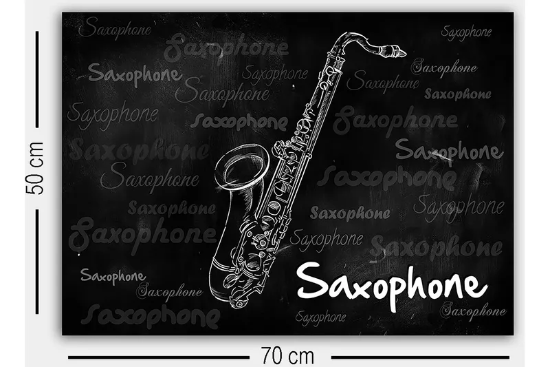 Koristeellinen Canvastaulu 50x70 cm - Monivärinen - Sisustustuotteet - Taulu & taide - Canvas-taulu