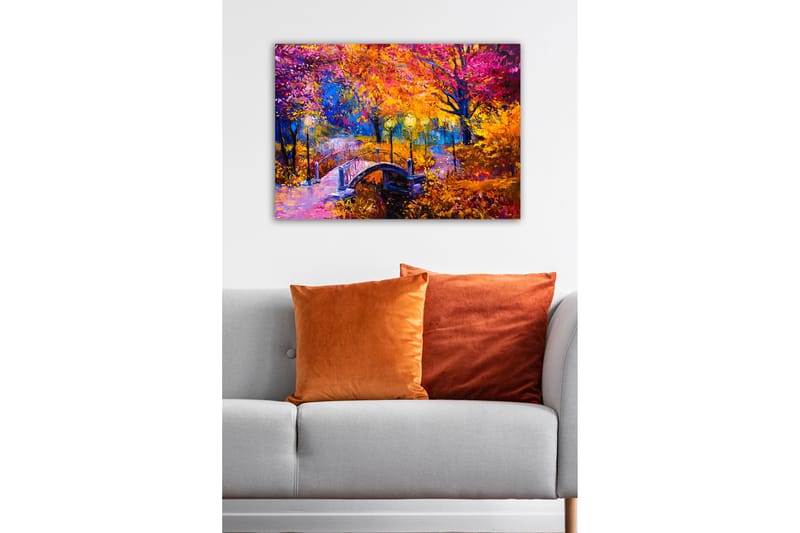 Koristeellinen Canvastaulu 50x70 cm - Monivärinen - Sisustustuotteet - Taulu & taide - Canvas-taulu