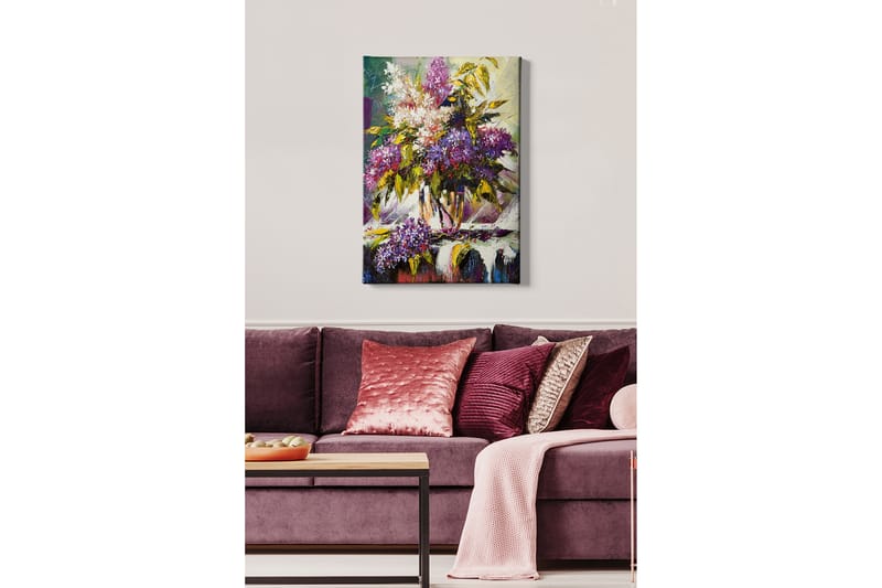 Koristeellinen Canvastaulu 50x70 cm - Monivärinen - Sisustustuotteet - Taulu & taide - Canvas-taulu