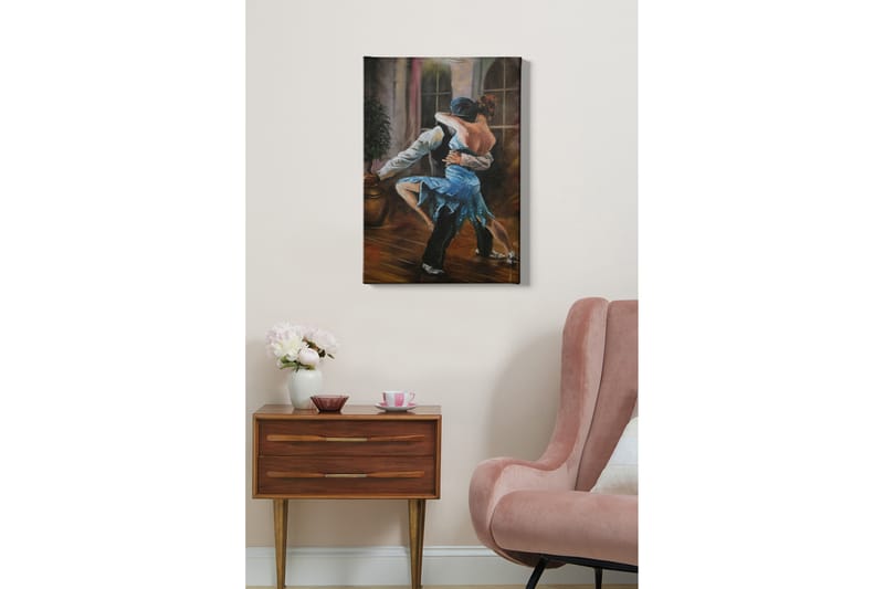 Koristeellinen Canvastaulu 50x70 cm - Monivärinen - Sisustustuotteet - Taulu & taide - Canvas-taulu