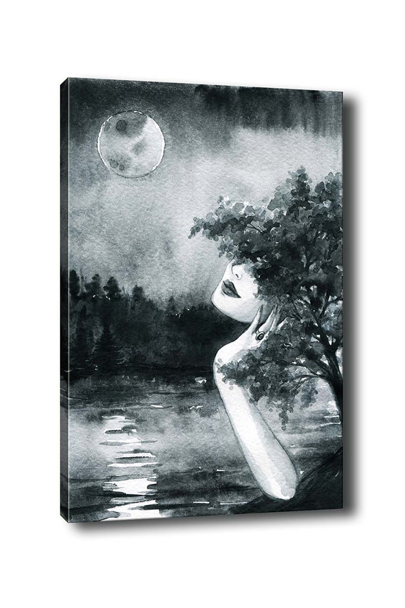 Koristeellinen Canvastaulu 50x70 cm - Monivärinen - Sisustustuotteet - Taulu & taide - Canvas-taulu