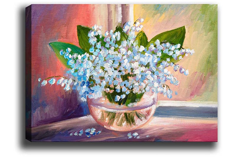 Koristeellinen Canvastaulu 50x70 cm - Monivärinen - Sisustustuotteet - Taulu & taide - Canvas-taulu