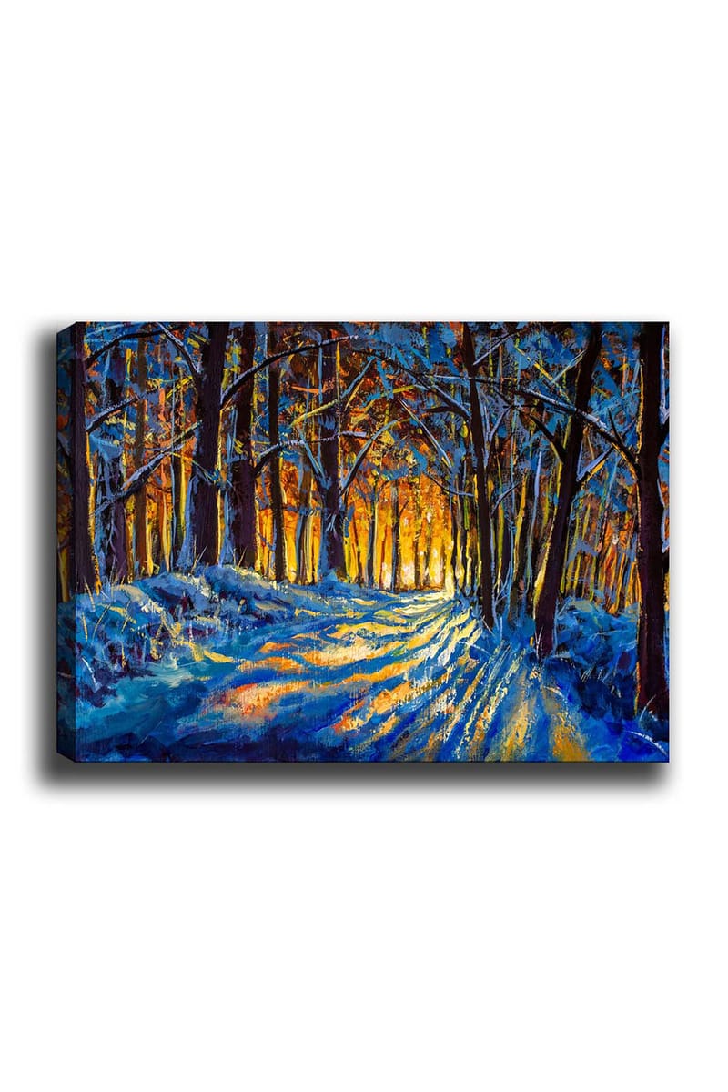 Koristeellinen Canvastaulu 50x70 cm - Monivärinen - Sisustustuotteet - Taulu & taide - Canvas-taulu