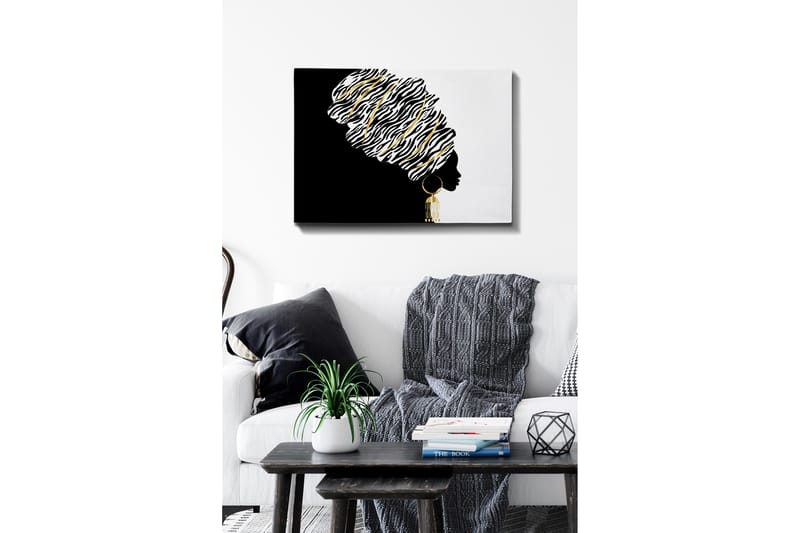Koristeellinen Canvastaulu 50x70 cm - Monivärinen - Sisustustuotteet - Taulu & taide - Canvas-taulu