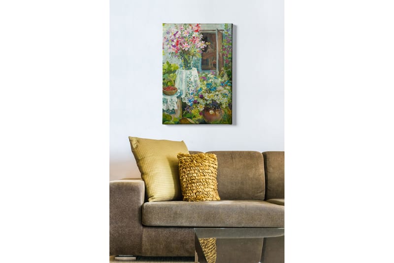 Koristeellinen Canvastaulu 50x70 cm - Monivärinen - Sisustustuotteet - Taulu & taide - Canvas-taulu