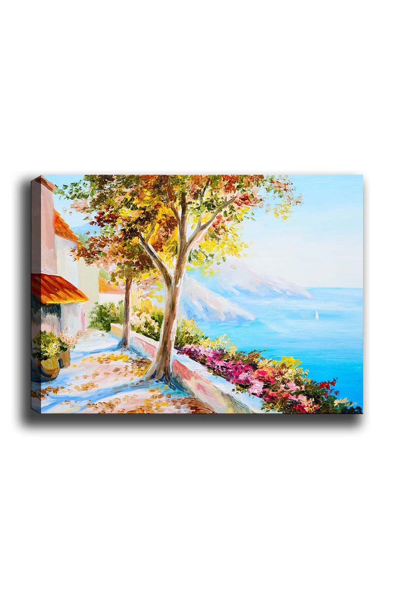 Koristeellinen Canvastaulu 50x70 cm - Monivärinen - Sisustustuotteet - Taulu & taide - Canvas-taulu