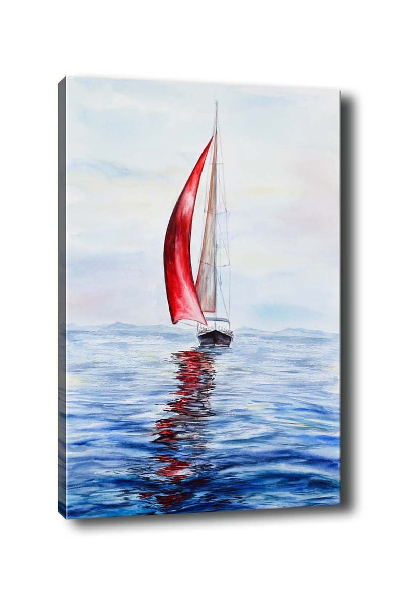 Koristeellinen Canvastaulu 50x70 cm - Monivärinen - Sisustustuotteet - Taulu & taide - Canvas-taulu