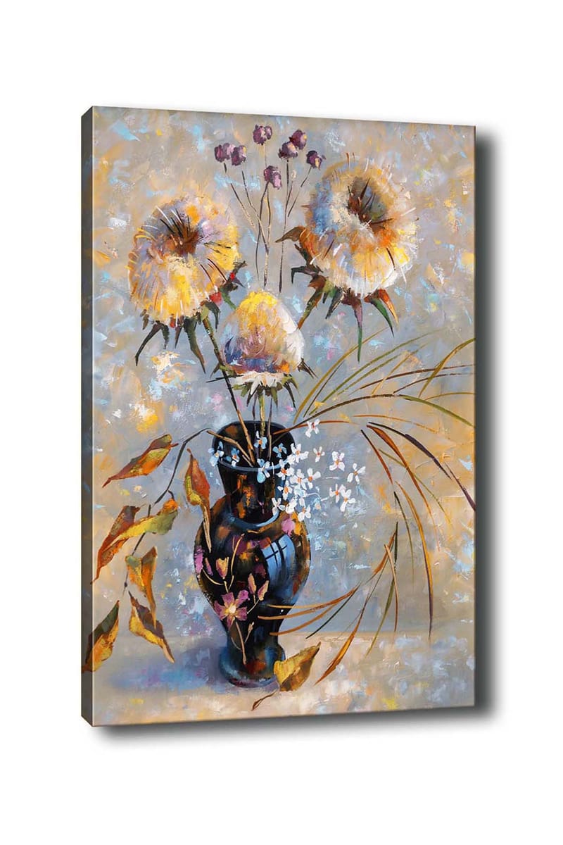 Koristeellinen Canvastaulu 50x70 cm - Monivärinen - Sisustustuotteet - Taulu & taide - Canvas-taulu