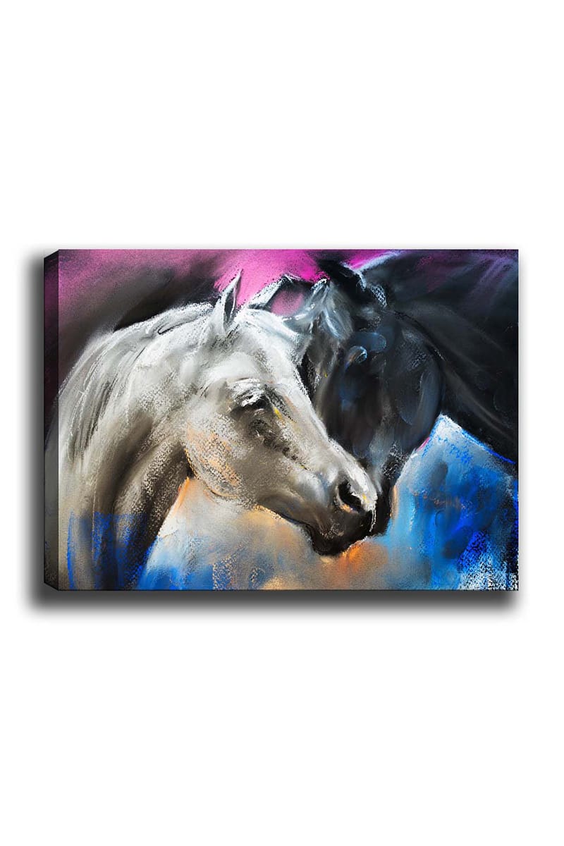 Koristeellinen Canvastaulu 50x70 cm - Monivärinen - Sisustustuotteet - Taulu & taide - Canvas-taulu