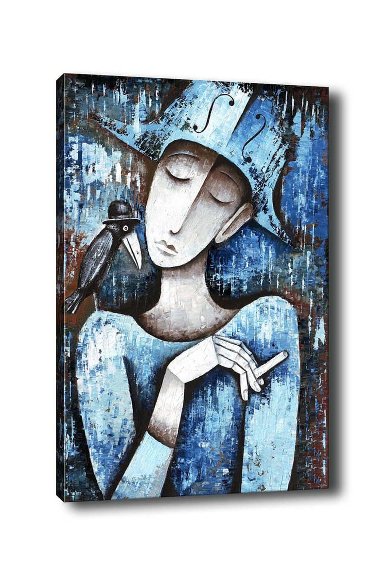 Koristeellinen Canvastaulu 50x70 cm - Monivärinen - Sisustustuotteet - Taulu & taide - Canvas-taulu