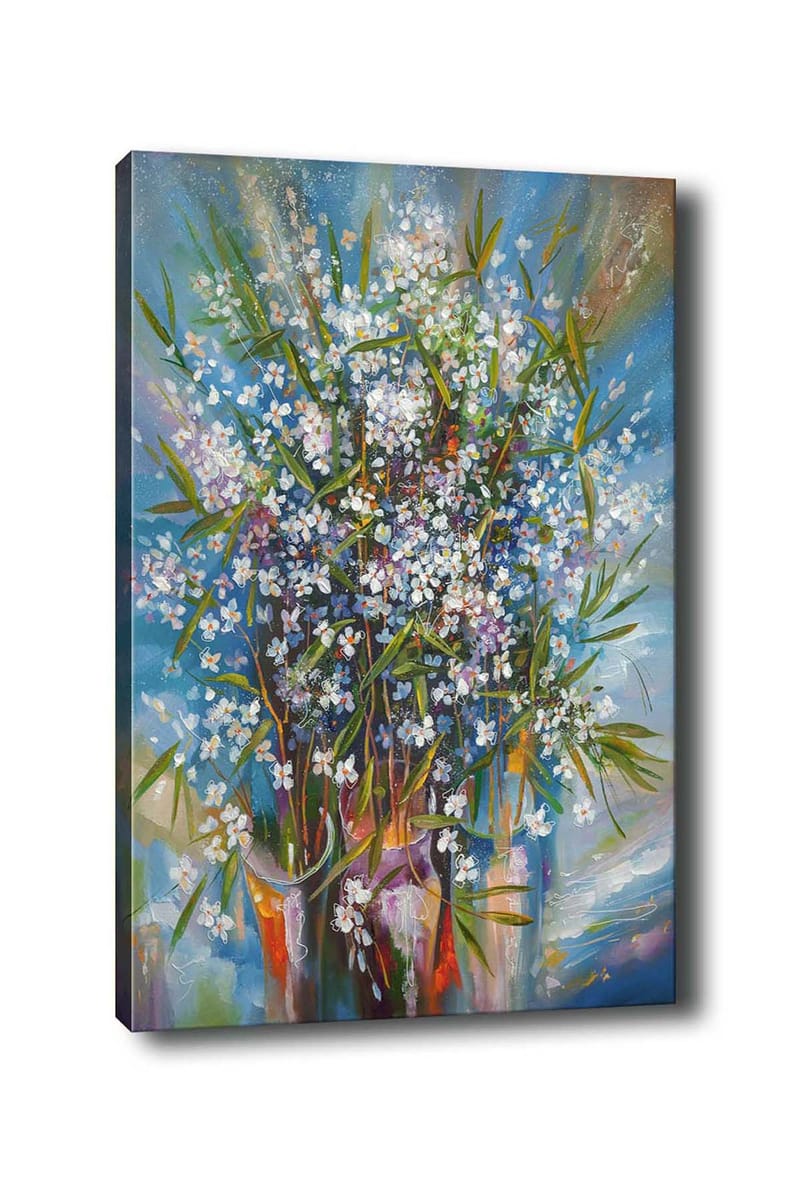 Koristeellinen Canvastaulu 50x70 cm - Monivärinen - Sisustustuotteet - Taulu & taide - Canvas-taulu