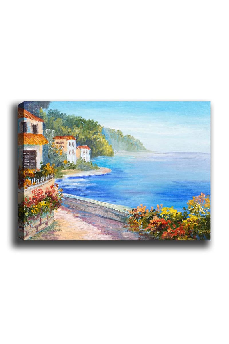 Koristeellinen Canvastaulu 50x70 cm - Monivärinen - Sisustustuotteet - Taulu & taide - Canvas-taulu