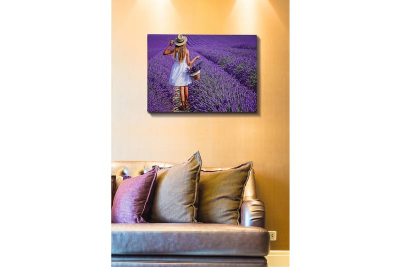 Koristeellinen Canvastaulu 50x70 cm - Monivärinen - Sisustustuotteet - Taulu & taide - Canvas-taulu