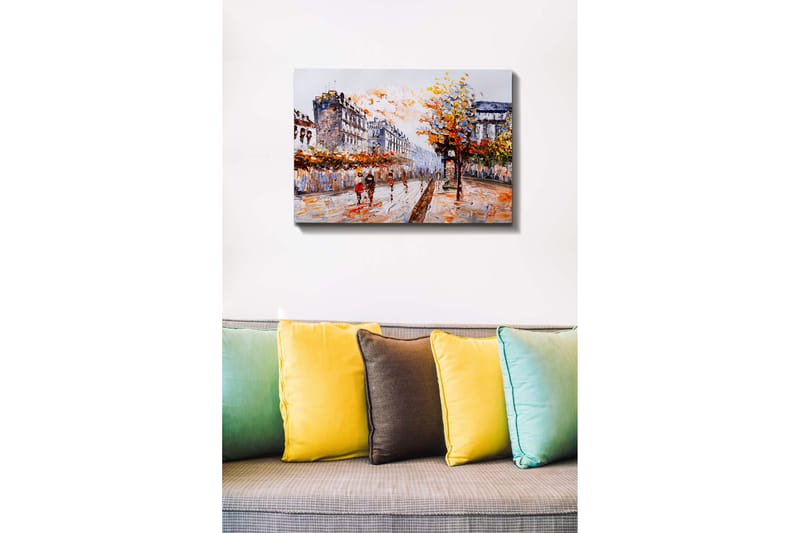Koristeellinen Canvastaulu 50x70 cm - Monivärinen - Sisustustuotteet - Taulu & taide - Canvas-taulu