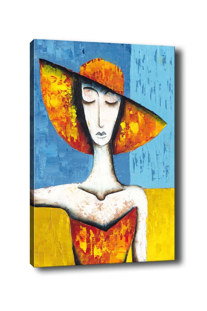 Koristeellinen Canvastaulu 50x70 cm - Monivärinen - Sisustustuotteet - Taulu & taide - Canvas-taulu