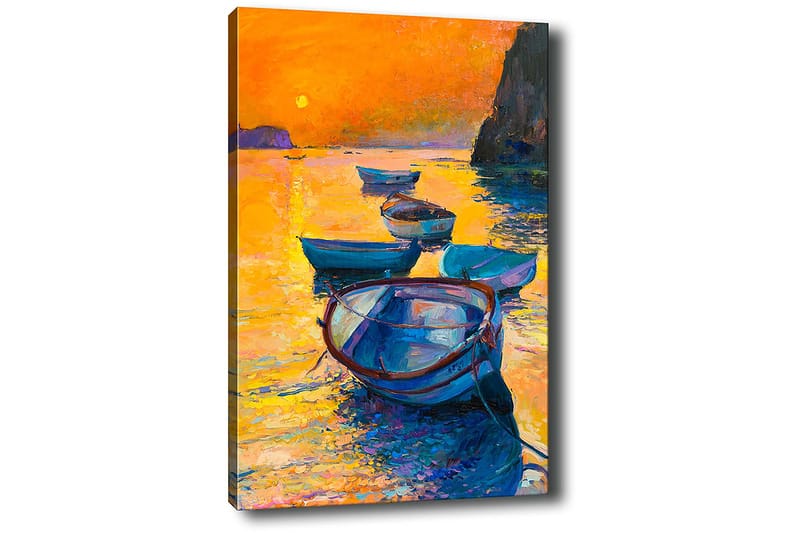 Koristeellinen Canvastaulu 50x70 cm - Monivärinen - Sisustustuotteet - Taulu & taide - Canvas-taulu