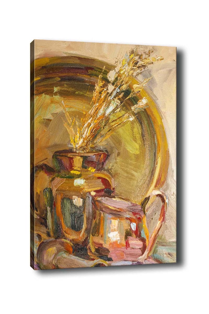 Koristeellinen Canvastaulu 50x70 cm - Monivärinen - Sisustustuotteet - Taulu & taide - Canvas-taulu