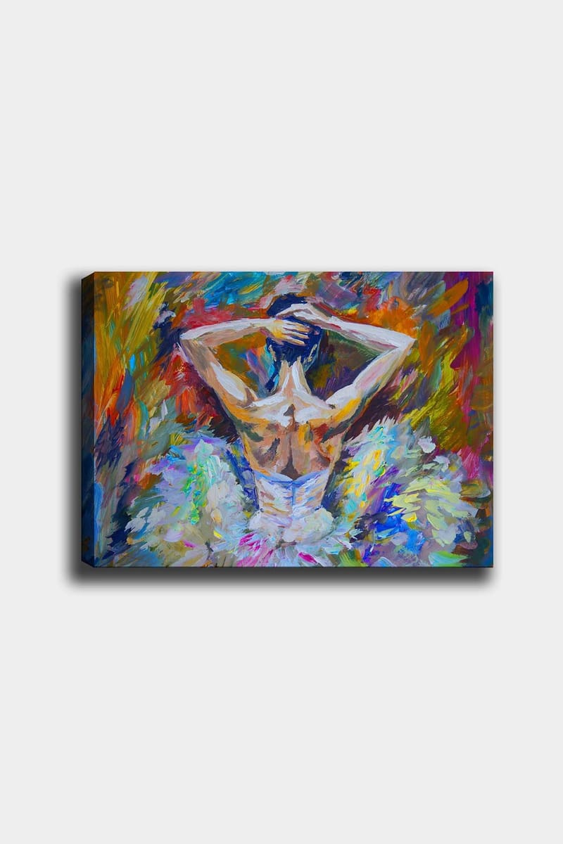 Koristeellinen Canvastaulu 50x70 cm - Monivärinen - Sisustustuotteet - Taulu & taide - Canvas-taulu