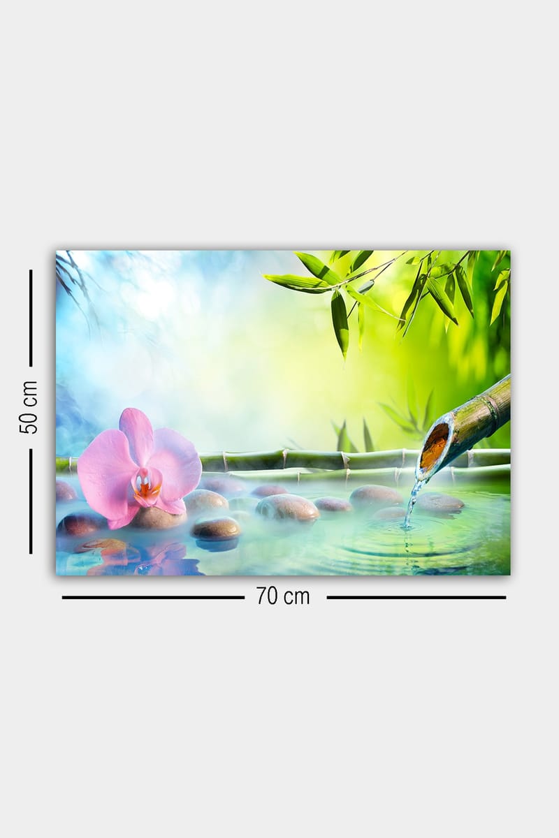 Koristeellinen Canvastaulu 50x70 cm - Monivärinen - Sisustustuotteet - Taulu & taide - Canvas-taulu