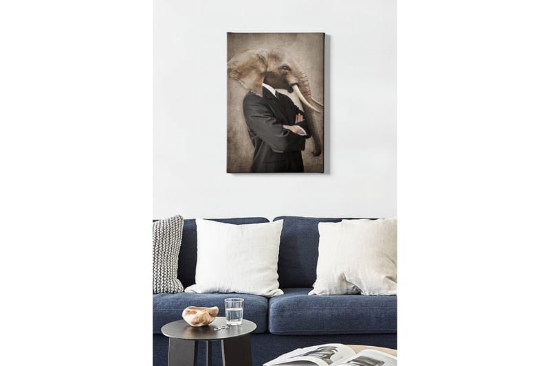 Koristeellinen Canvastaulu 50x70 cm - Monivärinen - Sisustustuotteet - Taulu & taide - Canvas-taulu