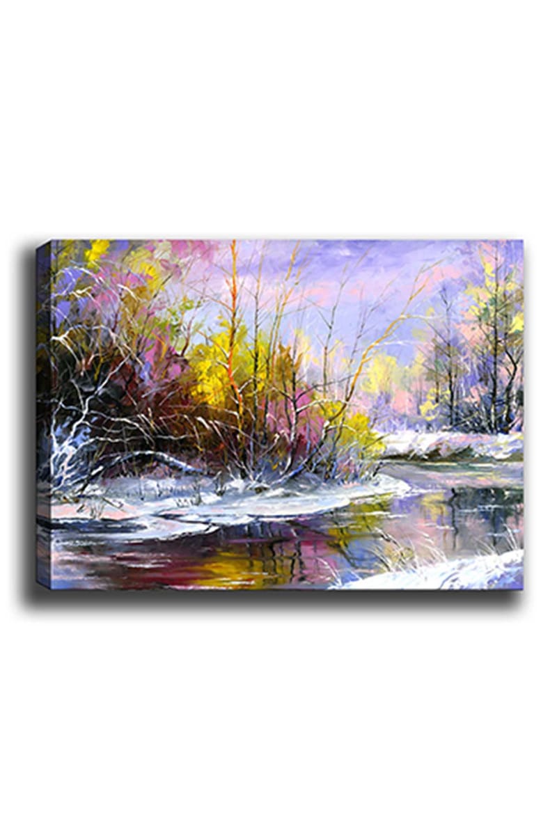 Koristeellinen Canvastaulu 50x70 cm - Monivärinen - Sisustustuotteet - Taulu & taide - Canvas-taulu