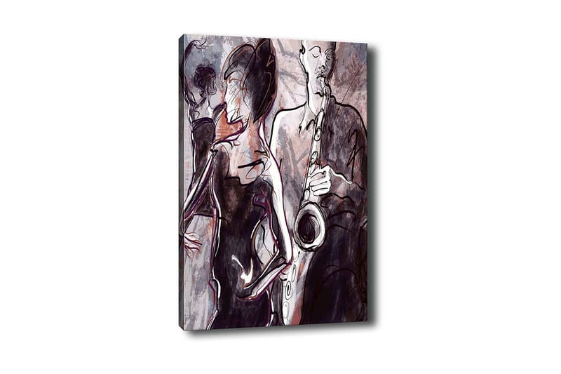 Koristeellinen Canvastaulu 50x70 cm - Monivärinen - Sisustustuotteet - Taulu & taide - Canvas-taulu