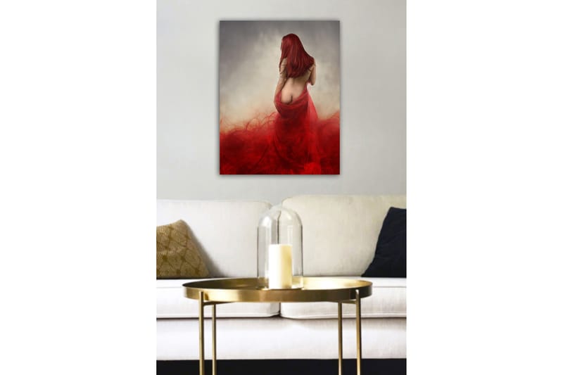 Koristeellinen Canvastaulu 50x70 cm - Monivärinen - Sisustustuotteet - Taulu & taide - Canvas-taulu