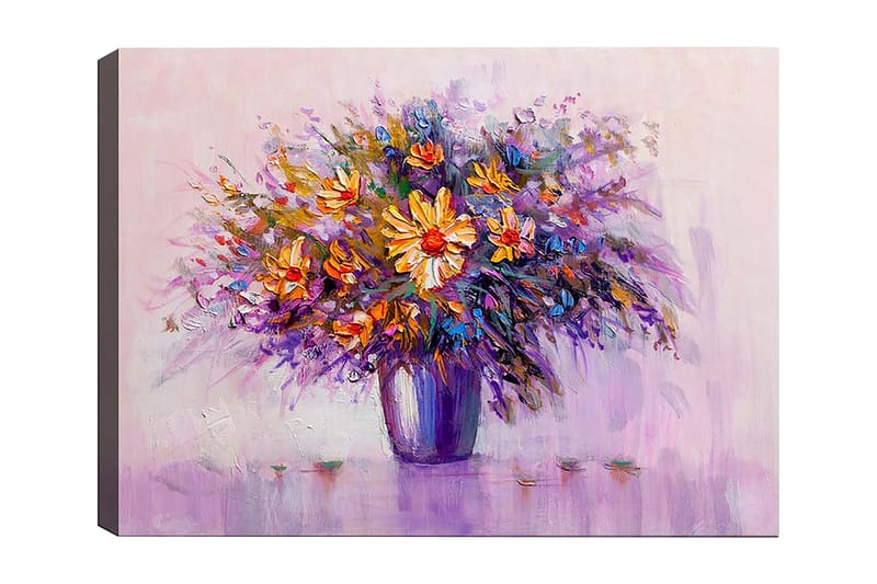 Koristeellinen Canvastaulu 50x70 cm - Monivärinen - Sisustustuotteet - Taulu & taide - Canvas-taulu