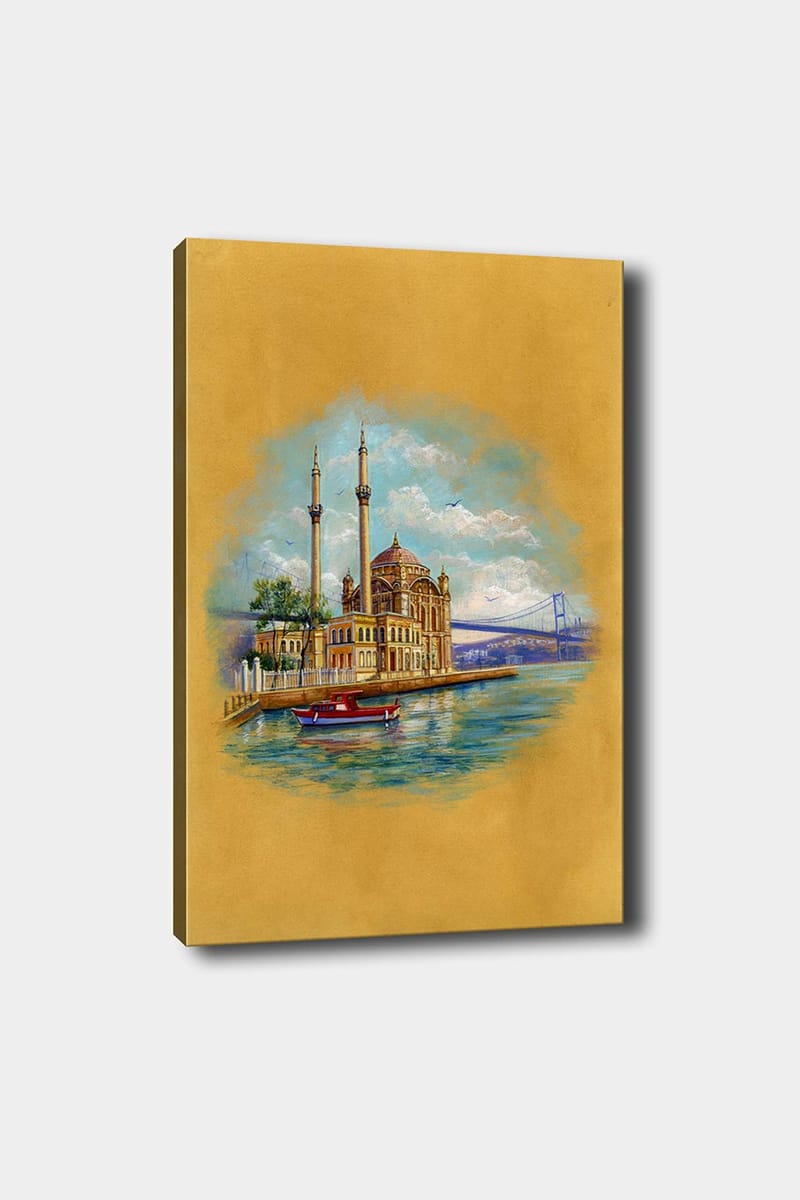Koristeellinen Canvastaulu 50x70 cm - Monivärinen - Sisustustuotteet - Taulu & taide - Canvas-taulu