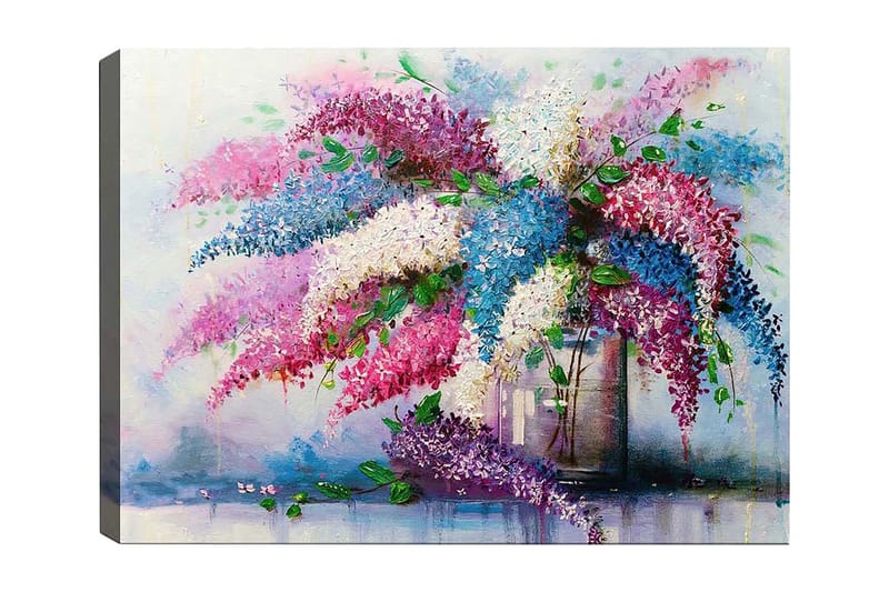 Koristeellinen Canvastaulu 50x70 cm - Monivärinen - Sisustustuotteet - Taulu & taide - Canvas-taulu