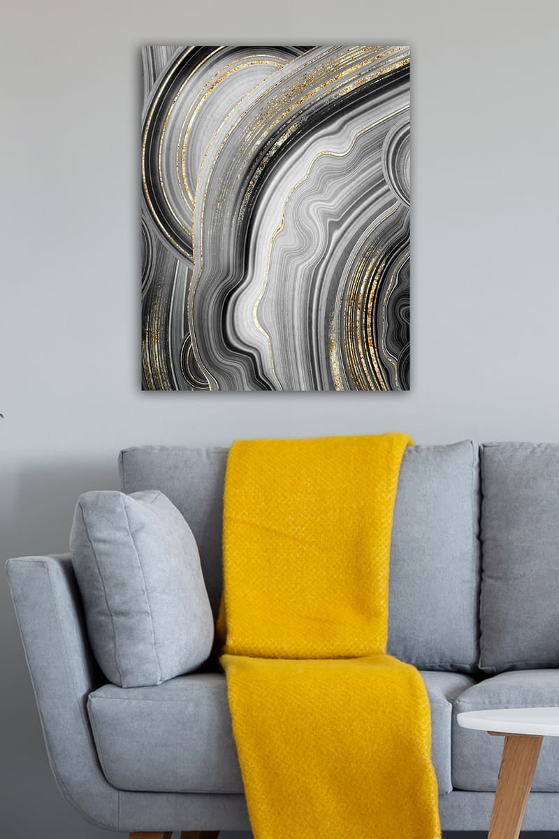 Koristeellinen Canvastaulu 50x70 cm - Monivärinen - Sisustustuotteet - Taulu & taide - Canvas-taulu