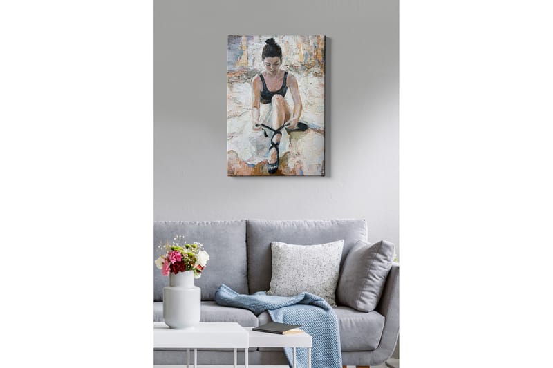 Koristeellinen Canvastaulu 50x70 cm - Monivärinen - Sisustustuotteet - Taulu & taide - Canvas-taulu