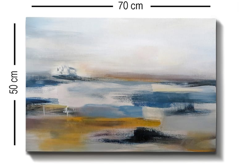 Koristeellinen Canvastaulu 50x70 cm - Monivärinen - Sisustustuotteet - Taulu & taide - Canvas-taulu