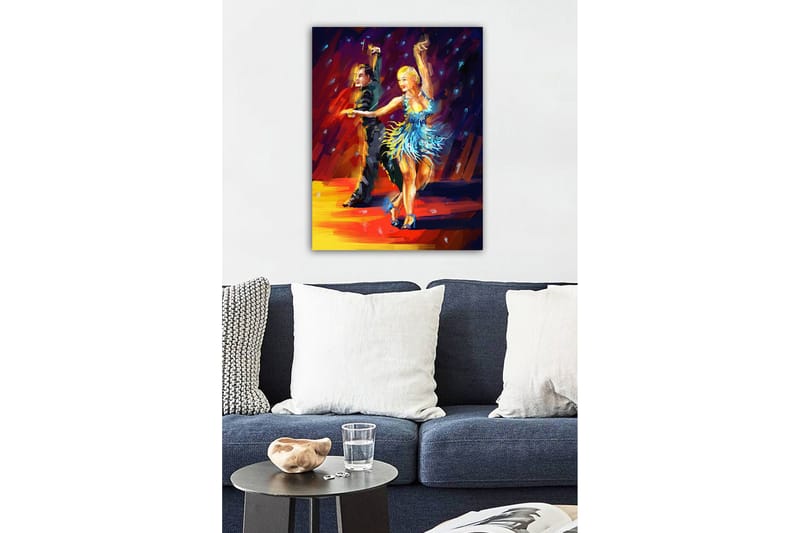 Koristeellinen Canvastaulu 50x70 cm - Monivärinen - Sisustustuotteet - Taulu & taide - Canvas-taulu