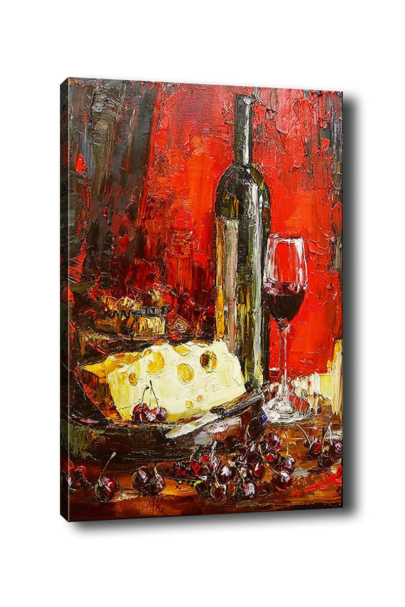 Koristeellinen Canvastaulu 50x70 cm - Monivärinen - Sisustustuotteet - Taulu & taide - Canvas-taulu