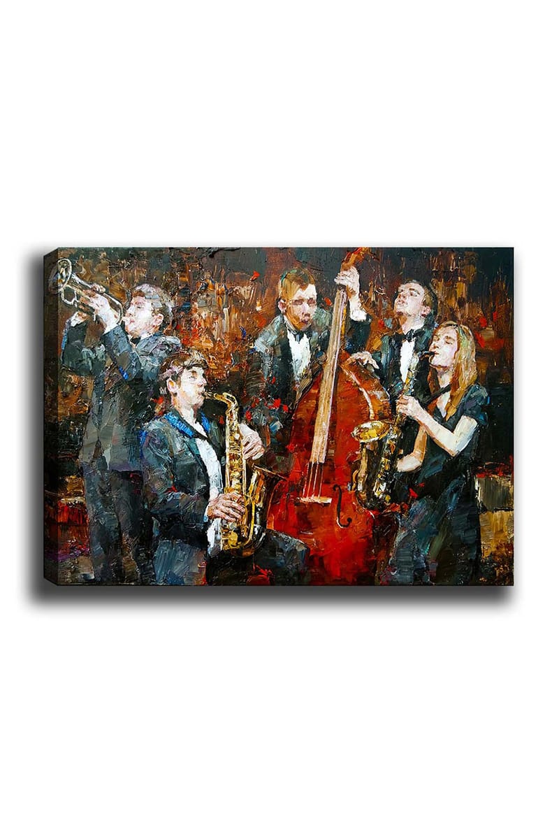 Koristeellinen Canvastaulu 50x70 cm - Monivärinen - Sisustustuotteet - Taulu & taide - Canvas-taulu
