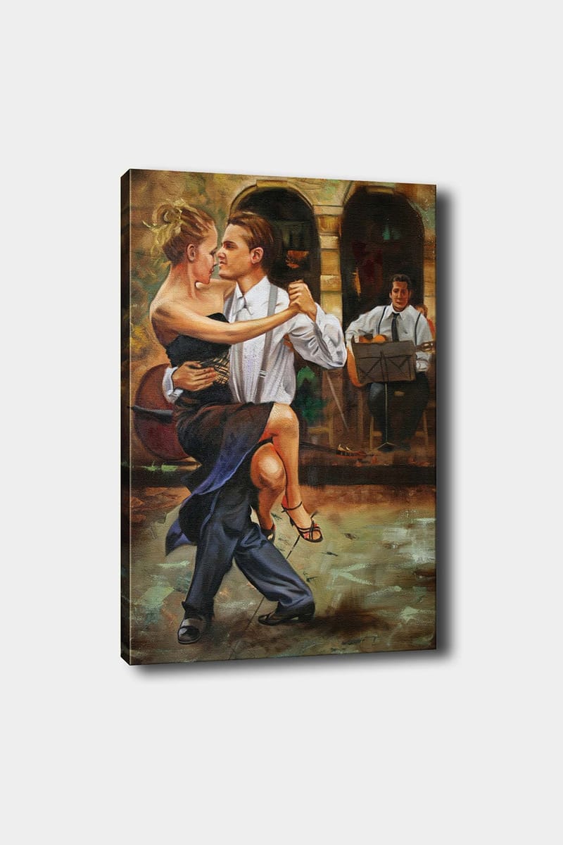 Koristeellinen Canvastaulu 50x70 cm - Monivärinen - Sisustustuotteet - Taulu & taide - Canvas-taulu