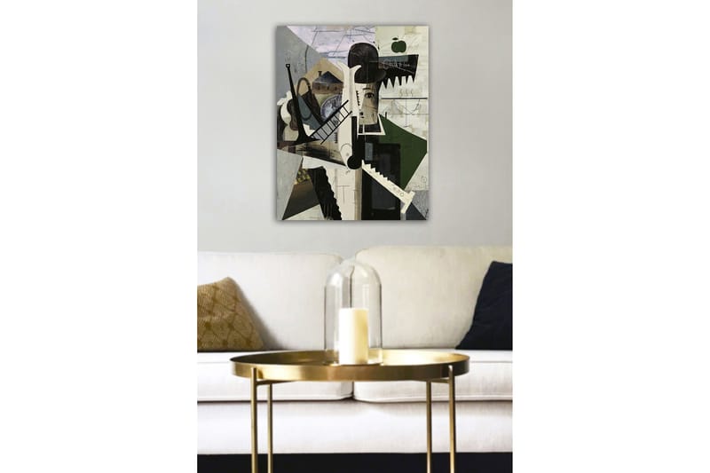 Koristeellinen Canvastaulu 50x70 cm - Monivärinen - Sisustustuotteet - Taulu & taide - Canvas-taulu