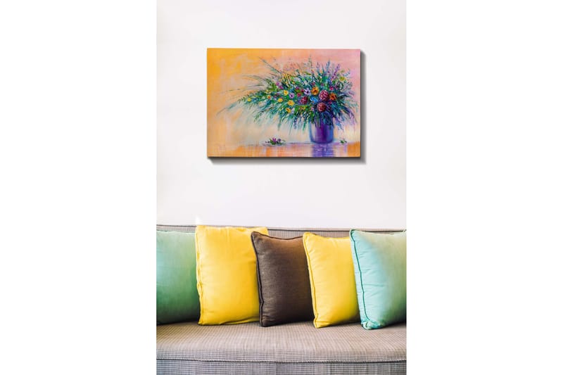 Koristeellinen Canvastaulu 50x70 cm - Monivärinen - Sisustustuotteet - Taulu & taide - Canvas-taulu
