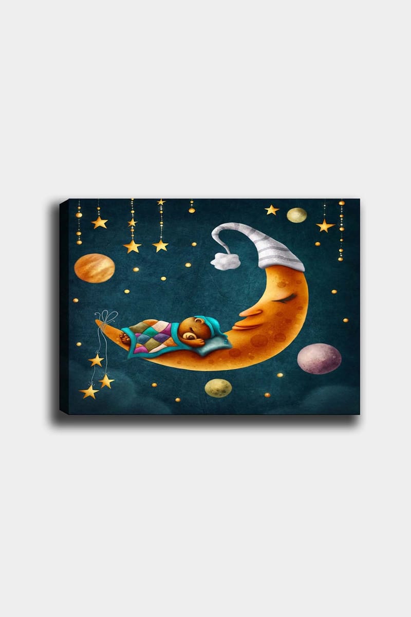 Koristeellinen Canvastaulu 50x70 cm - Monivärinen - Sisustustuotteet - Taulu & taide - Canvas-taulu