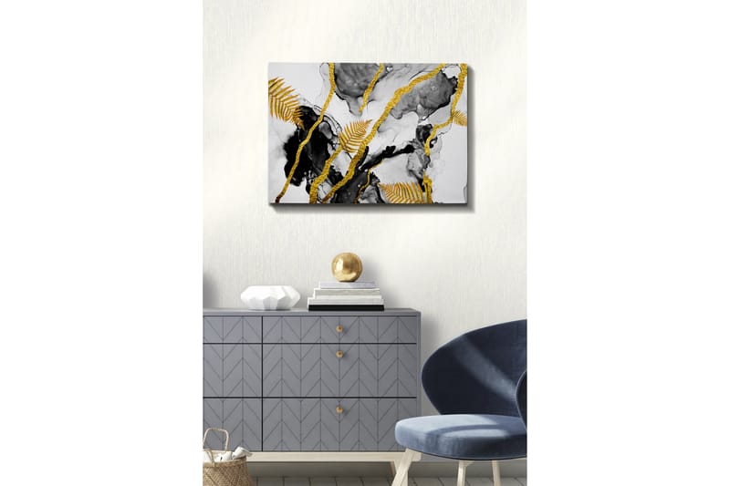 Koristeellinen Canvastaulu 50x70 cm - Monivärinen - Sisustustuotteet - Taulu & taide - Canvas-taulu