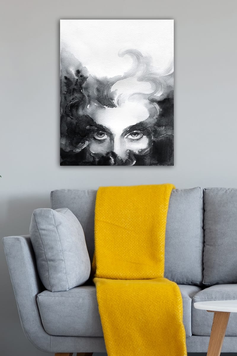 Koristeellinen Canvastaulu 50x70 cm - Monivärinen - Sisustustuotteet - Taulu & taide - Canvas-taulu