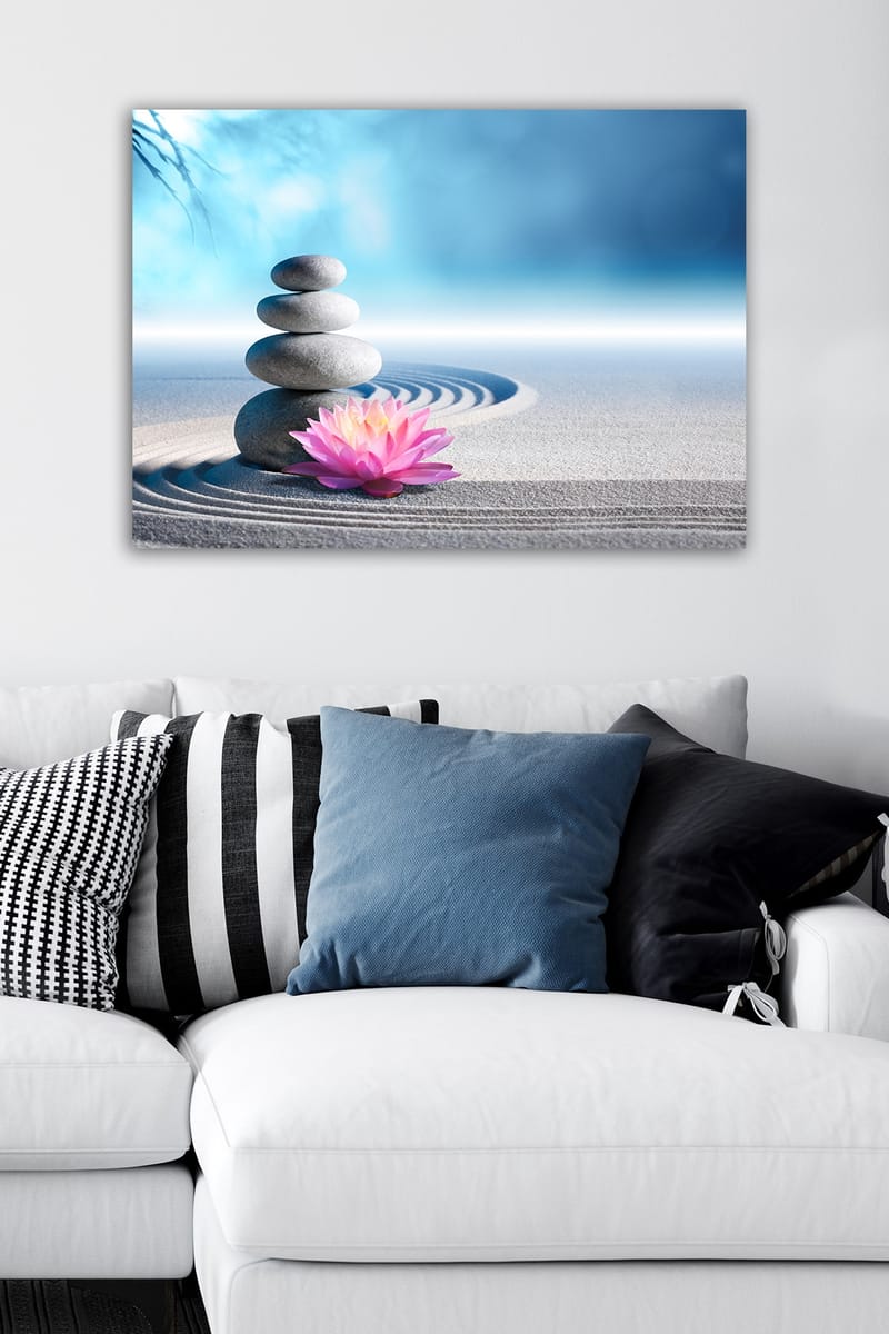 Koristeellinen Canvastaulu 50x70 cm - Monivärinen - Sisustustuotteet - Taulu & taide - Canvas-taulu